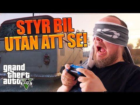 Styr bil utan att se! (Softis hjälper)