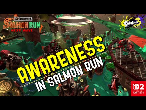 Awareness in Salmon Run: The Next Wave (Splatoon 3)