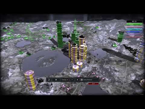 Fighting For Imperial Japan - R.U.S.E Multiplayer Gameplay (6 Player FFA)