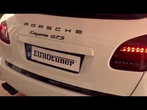 Porsche Cayenne GTS with Akrapovic Slip-On Line Titanium Exhaust with Valve & Wireless Kit System.