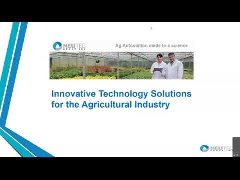 Watch Dr. Brady Carter’s informative webinar on Innovative Technology Solutions for the Agricultural Industry.
