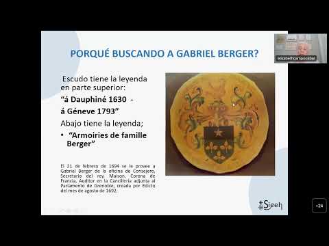 Conferencia SIGEH - "De Suiza a la Patagonia"