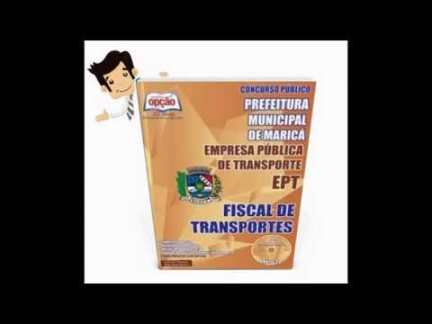 Apostila Concurso EPT Maricá 2015 - Fiscal de Transportes