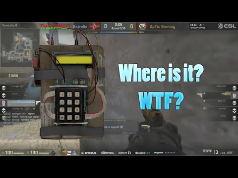 Bomb disappered on ESL Astralis vs. OG | Бомба пропала на ESL у Astralis vs. OG