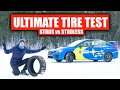 Are Studded Snow Tires Actually Better? Ice Testing!