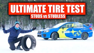 Are Studded Snow Tires Actually Better Ice Testing!