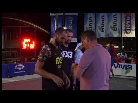Prnjavor:Završen VIVIA 3x3 streetball 2018-23.7.2018.