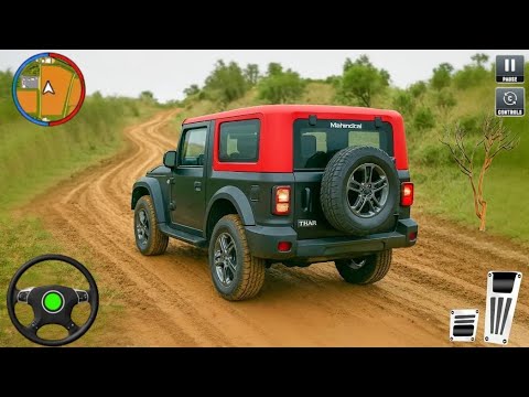 Offroad Jeep Car Driving Simulator - SUV 4x4 Mud Spintrials Jeep Driver 3D - Android Gameplay 