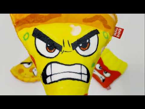 Игрушка для собак WAUDOG Fun Plush Чебурек, плюш, Ш 20 см, Дл 13 см - фото 1 - id-p2669049689