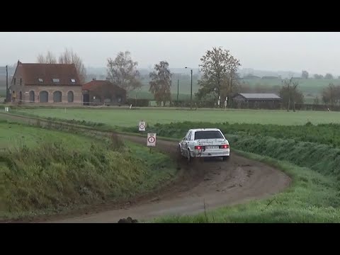 Ypres Historic Rally 2022 - SS3: Heuvelland 1 - all cars (raw footage)