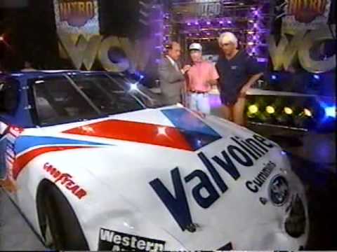 (5.19.1997) Road to GAB '97 Part 6 - Mark Martin & Ric Flair talk about WCW Motorsports