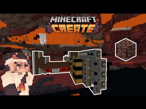 The ULTIMATE NETHERITE Mining Machine | Create Mod TUTORIAL
