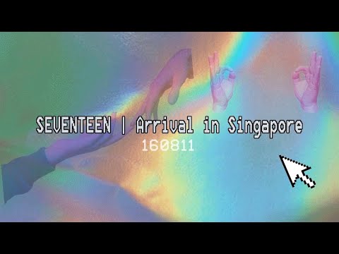 160811 | SEVENTEEN | Arrival in Singapore