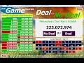 Kuis Game Deal Or No Deal [ Excel VBA ]