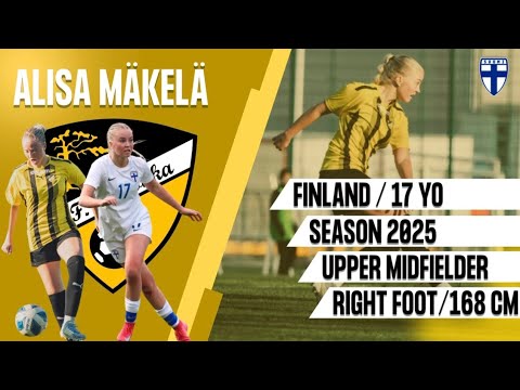HIGHLIGHTS ALISA MÄKELÄ | SEASON 2025 | FC HONKA
