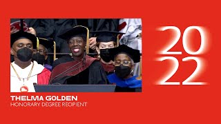 Remarks by Honorary Degree Recipient Thelma Golden | Commencement 2022