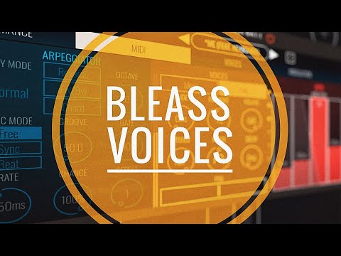 Bleass Voices (An MPE Vocal Harmonizer!) Short Chordjam-powered Demo
