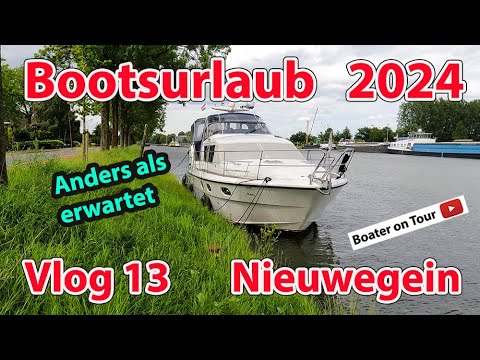 Vlog13 Bootsurlaub - Nieuwegein über den Lek von Rotterdam - Bootfahren - Urlaub mit Boot - Holland