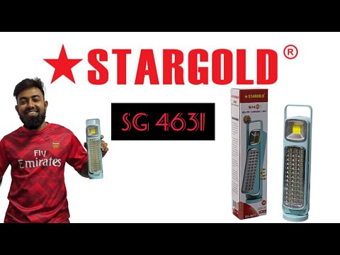 @StargoldMalaysia7 Solar Charging Emergency Light SG-4631