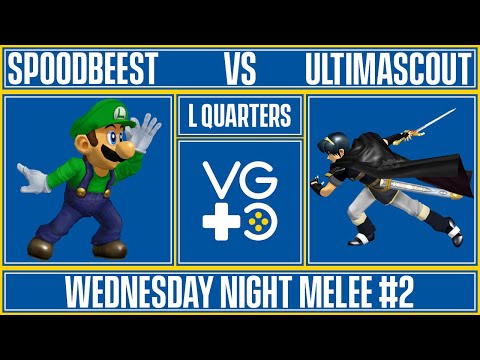 Wednesday Night Melee #2 - Losers Quarters - Spoodbeest (Luigi) vs. UltimaScout (Marth)