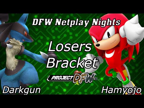 Darkgun (Lucario) vs Hamyojo (Knuckles) - DFW Netplay Nights 5 Losers Bracket