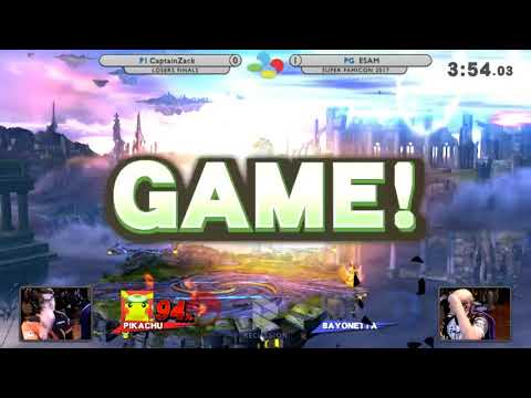 Super Famicon '17 - P1 | CaptainZack vs PG | ESAM - Losers Finals