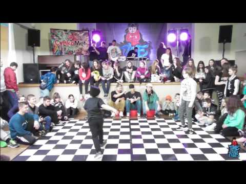 Bitwa o 3 miejsce Breaking do lat 10 | Wiktoria Sławecka vs Bboy Kapi | Time for Kids 2017