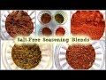 How to Season Your Food // Salt-Free Seasoning Blends // Homemade && Easy