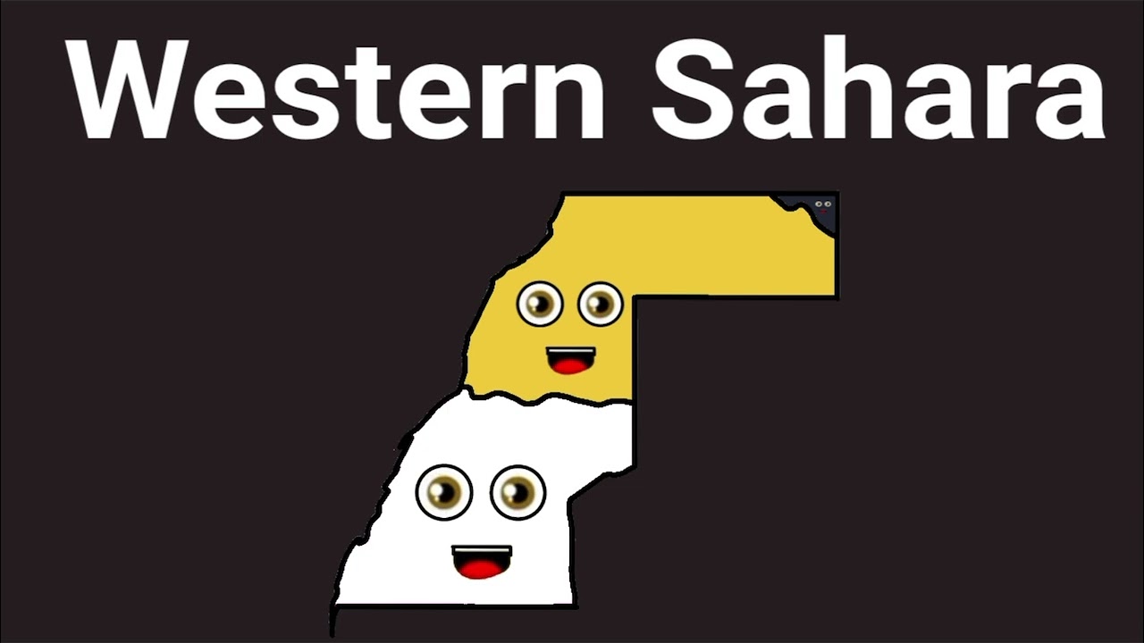 Western Sahara Geography/Morroccan Regions SADR of Western Sahara for Kids