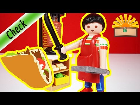 DÖNER MACHT SCHÖNER !  Playmobil KEBAB-GRILL 9088 - FILM auspacken deutsch
