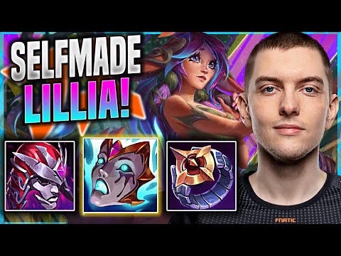 SELFMADE TRAINING SOME LILLIA! - FNC Selfmade Plays Lillia JUNGLE vs Karthus! | Season 11