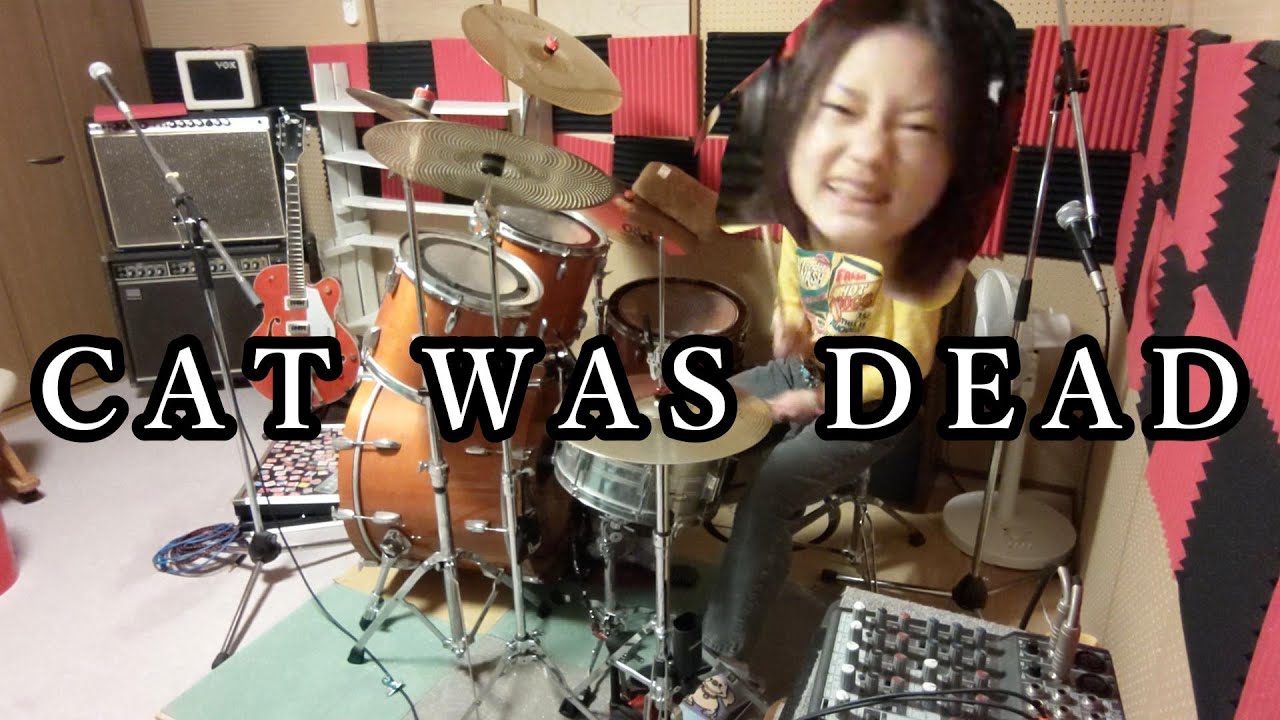 CAT WAS DEAD【BLANKEY JET CITY】ドラム