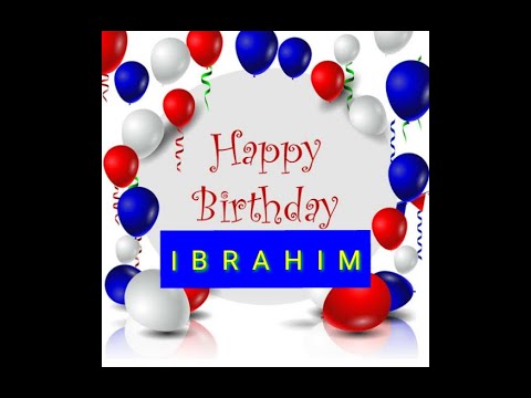 ||Happy Birthday||Birthday cake|| Ibrahim||Happy moments|| Birthday Decoration||Birthday Baloons||