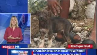 Nuria Piera: Matthew deja panorama desolador en Haití