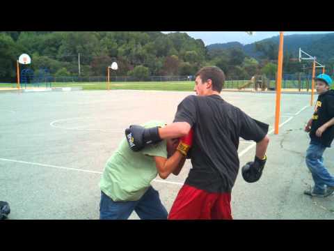 JORDAN N VS GABRIEL BUSTED LIP LOL BOXING MATCH