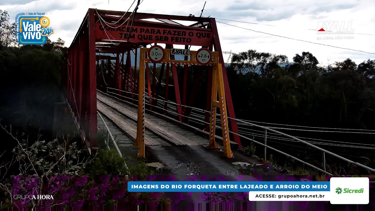 #2 PONTE ENTRE LAJEADO E ARROIO DO MEIO, RIO FORQUETA E RIO TAQUARI