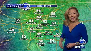 Breezy and cool start to the weekend across Colorado