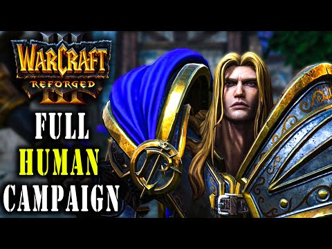 Warcraft 3 Reforged | Human Campaign - Full Gameplay Walkthrough - No Commentary - 2020
