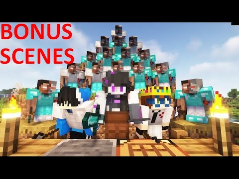 Minecraft 3 Speedrunner vs 15 AI Hitmen (Behind the Scenes, Bonus Scenes)