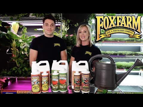 How to use FoxFarm's Big Bloom, Grow Big and Tiger Bloom Liquid Fertilizers