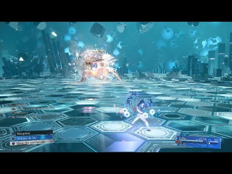 FF7-2 Kujata VS Yuffie in 1:05 (Hard Difficulty, Maximum Power Kujata) Kujata : 99k or 100k HP !!)