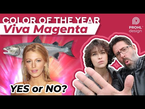 Exploring the Color of the Year 2023 | Viva Magenta in interior design