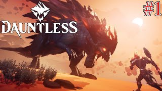 無料で遊べるオンライン狩りゲー【DAUNTLESS】#1