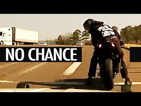 Flucht mit „Blackout-Motorrad“