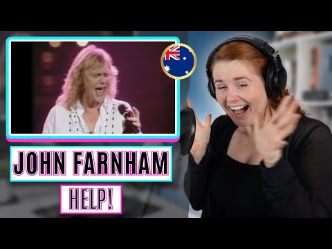 The Most Powerful Beatles Cover? | Vocal Coach Reacts to John Farnham – ‘Help!’ (Live)