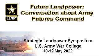 Future Landpower Conversation about Army Futures Command