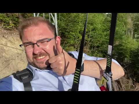 Jobsti in Gefahr - Baumschwebebahn Harz