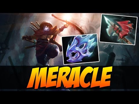 Meracle Plays Juggernaut WITH HURRICANE PIKE - 8000 MMR - Dota 2