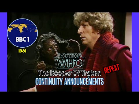 Doctor Who: The Keeper of Traken Repeat (Continuity Announcements 1981) - BBC 1
