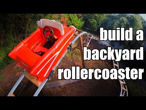 How to Build a Backyard Rollercoaster (for less than $500)
